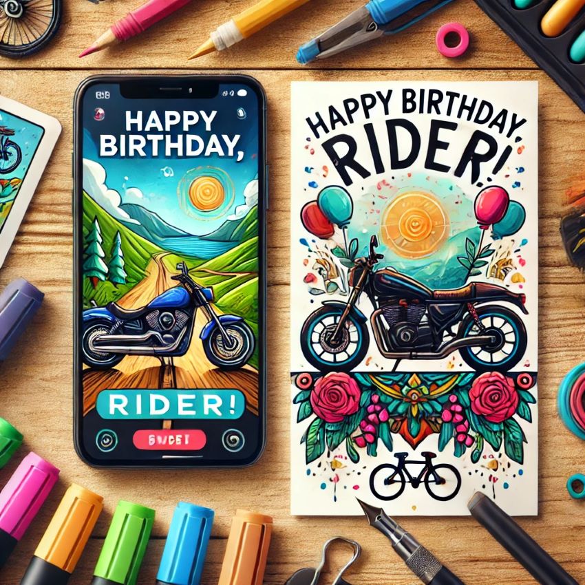 Birthday Card for Rider