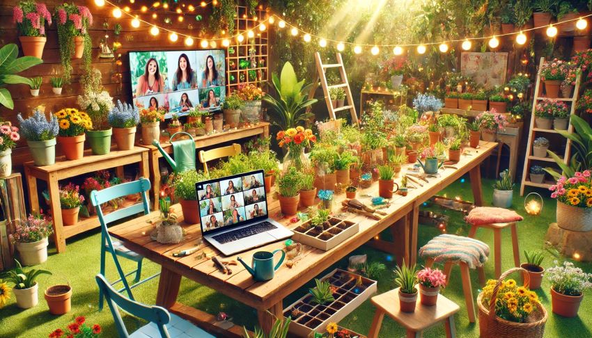 Birthday Party For Gardeners