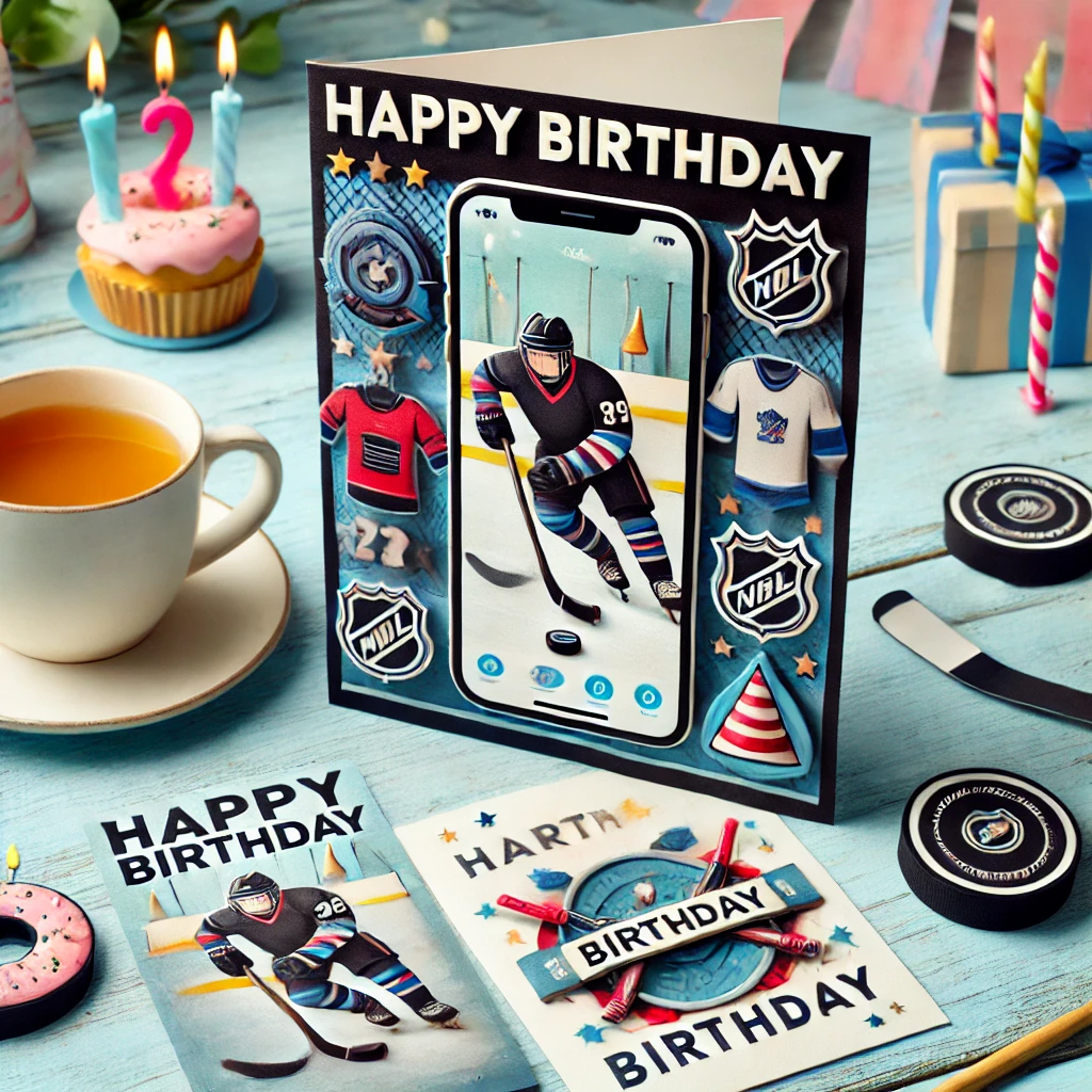 Birthday Card for Hockey Players