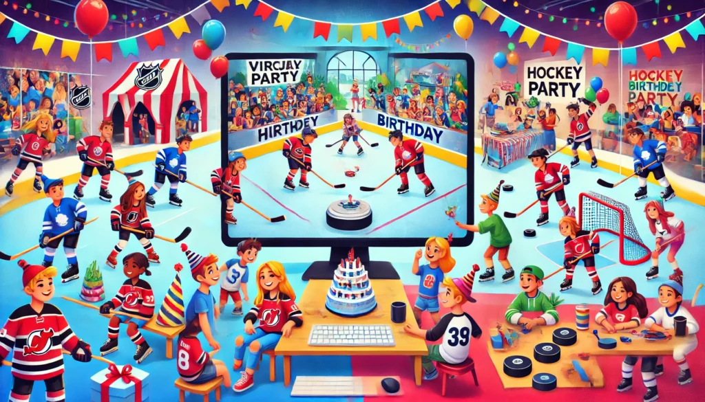 Birthday Party for Hockey Players