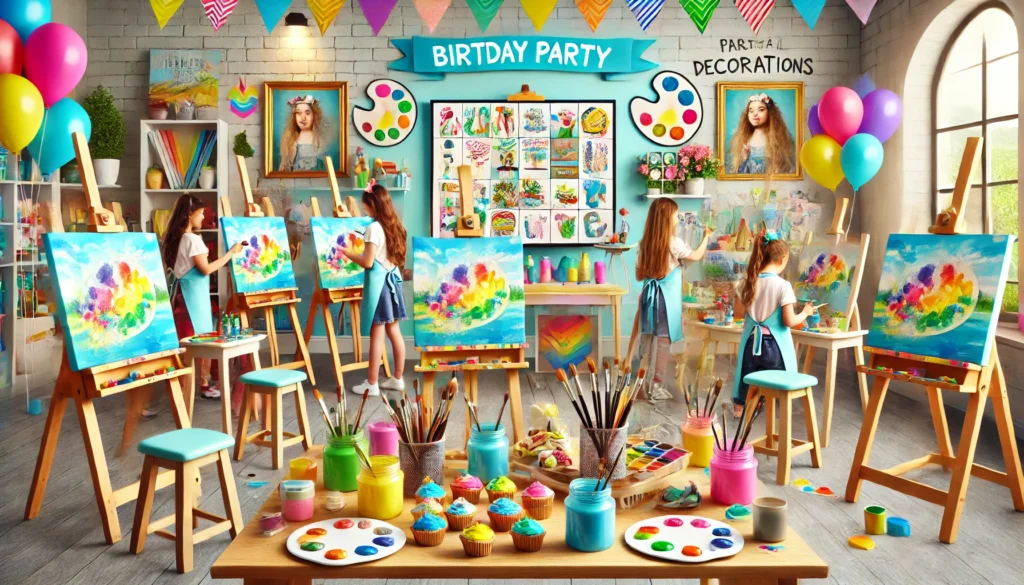 Birthday Party for Painters