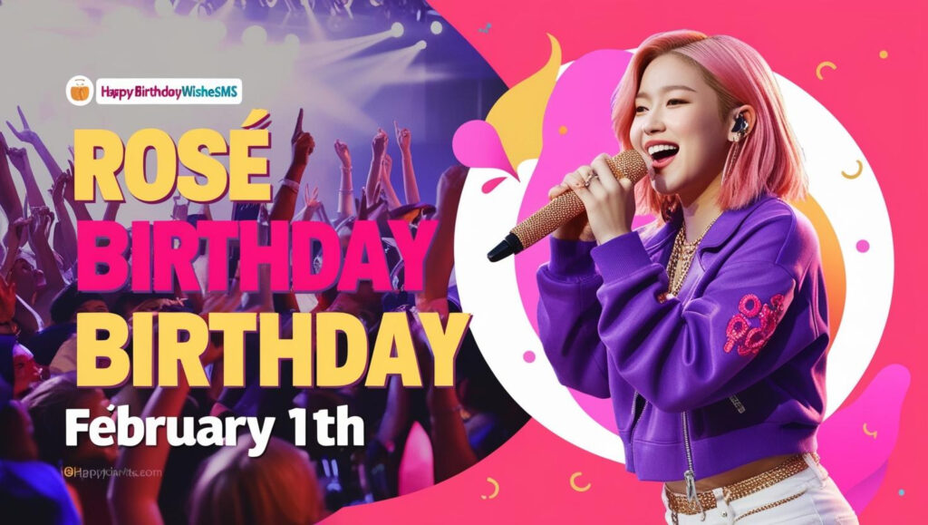 Birthday Card ideas on Happy Birthday of Rosé Park.