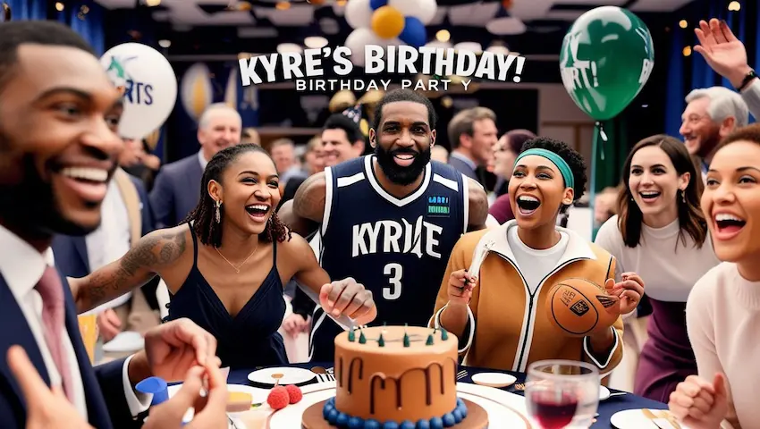 Birthday Celebrate Ideas for Kyrie Irving