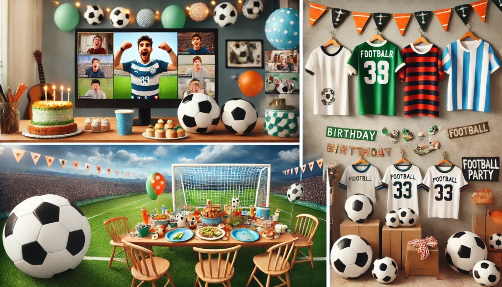 Birthday Party for Footballer