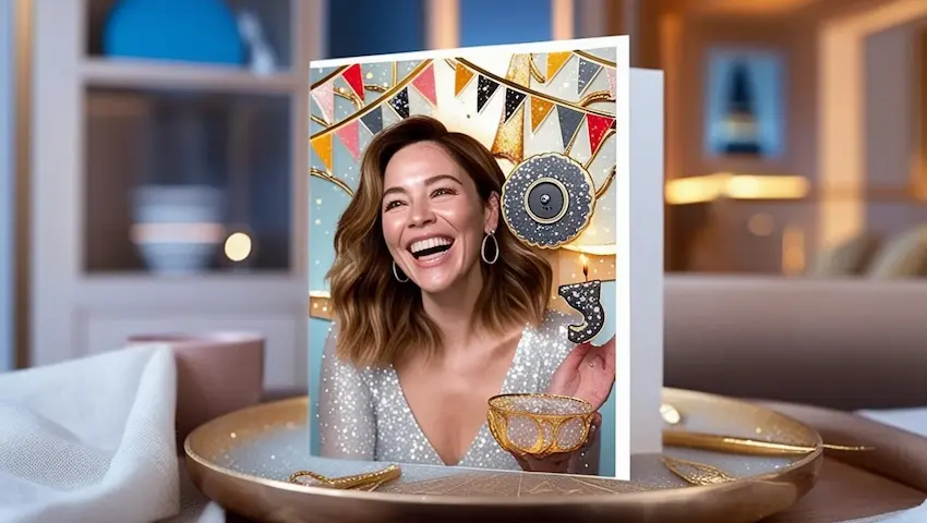 Birthday Wish Card For Michelle Monaghan