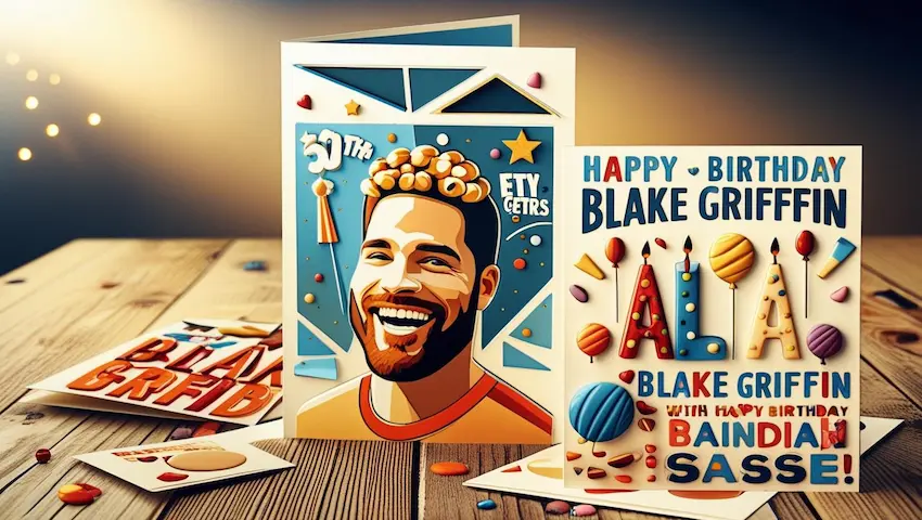 Birthday card for Blake Griffin