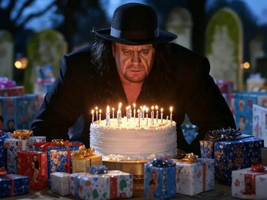 Birthday gif ideas for The Undertaker