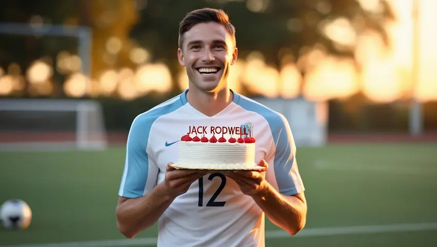 Happy Birthday Cake for Jack Rodwell