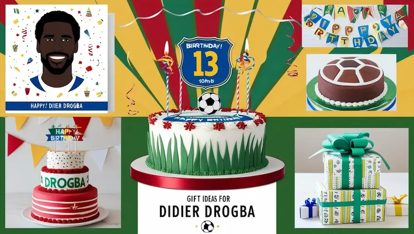 Happy Birthday Gift Ideas Didier Drogba