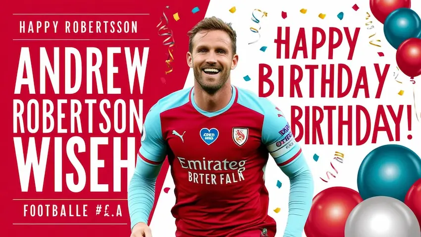 Happy Birthday To Andrew Robertson