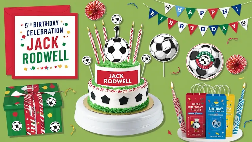 Happy Birthday To Jack Rodwell Gifts