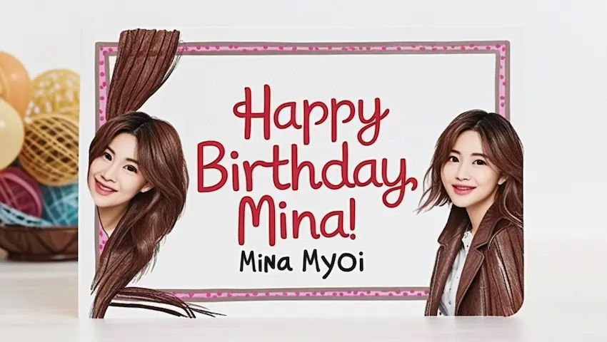 Mina Myoi Heartfelt Birthday Wishes