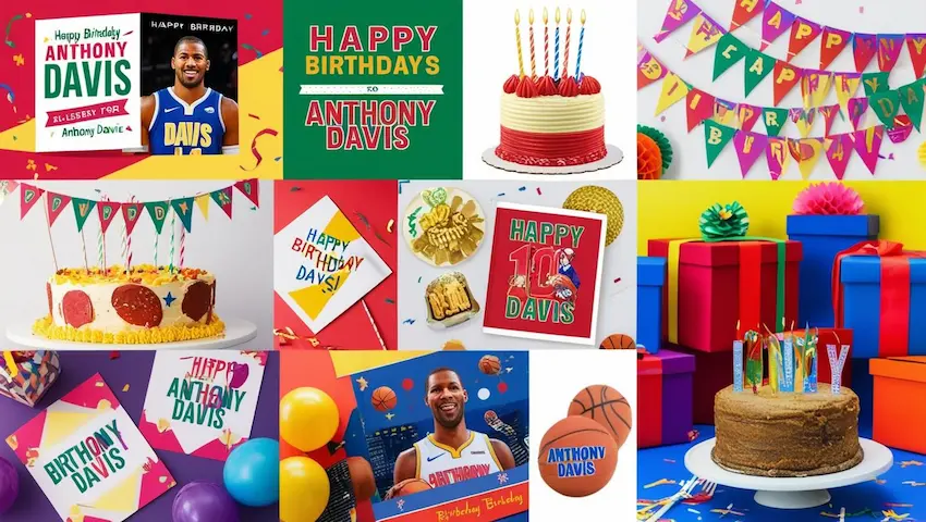 Party Ideas for Anthony Davis Birthday Celebration