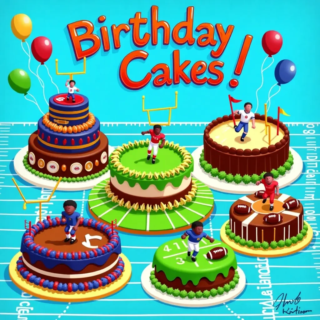 Birthday Cake For Miles Sanders