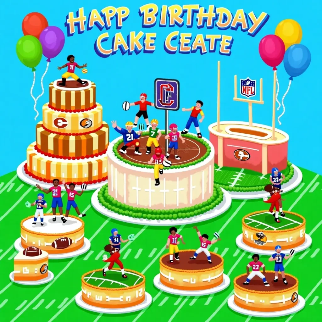 Birthday Cake Ideas For Miles Sanders