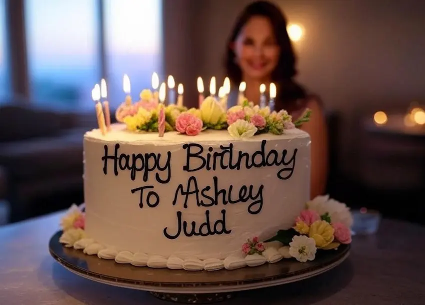 Birthday Cake Ideas For Movie Actress Ashley Judd