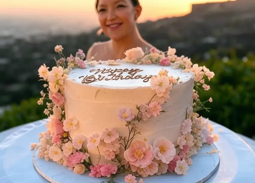 Birthday Cake Ideas For Movie Actress Kate Hudson