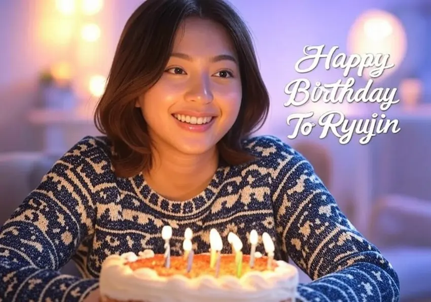 Birthday Cake Ideas For Rapper Ryujin