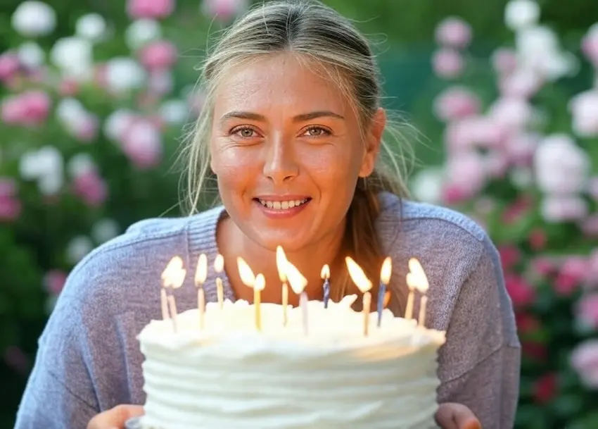 Birthday Cake Ideas For Tennis Player Maria Sharapova
