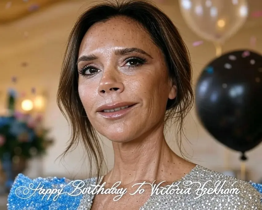 Birthday Card Ideas For Victoria Beckham