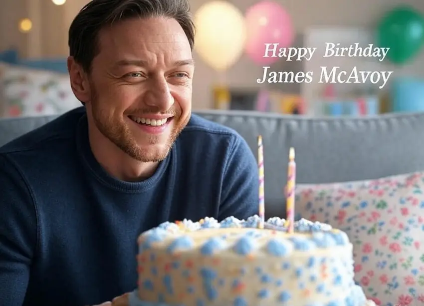 Birthday Party Ideas For Movie Actor James McAvoy