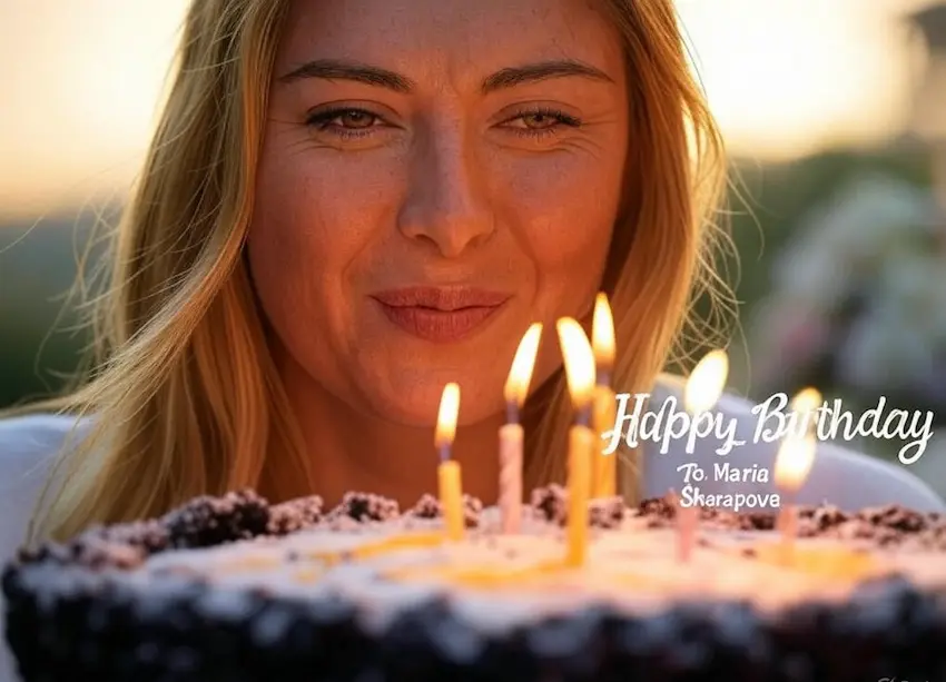 Birthday Wishes Ideas For Tennis Player Maria Sharapova