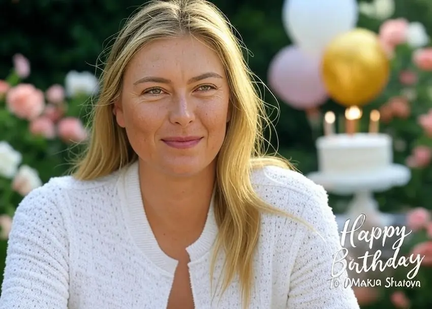 Happy Birthday To Maria Sharapova