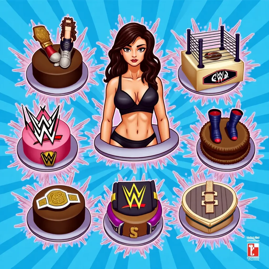 Jessica Woynilko Birthday Cake Ideas for A WWE wrestler