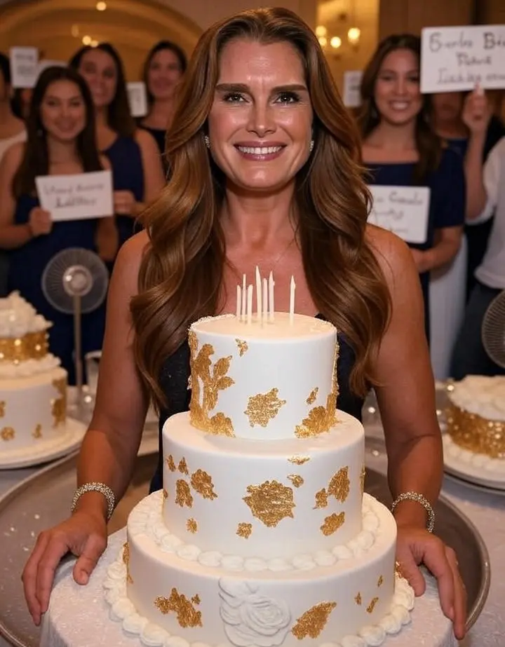 Arrange a Fan Party for Brooke Shields