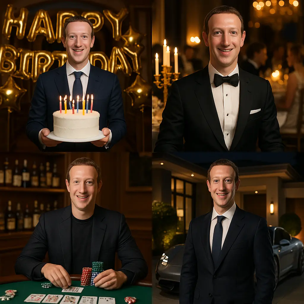 Arrange a Fan Party for Mark Zuckerberg
