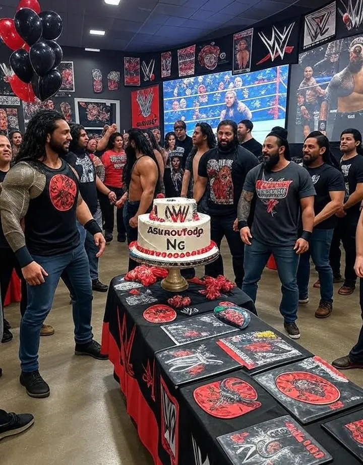 Arrange a Fan Party for Roman Reigns