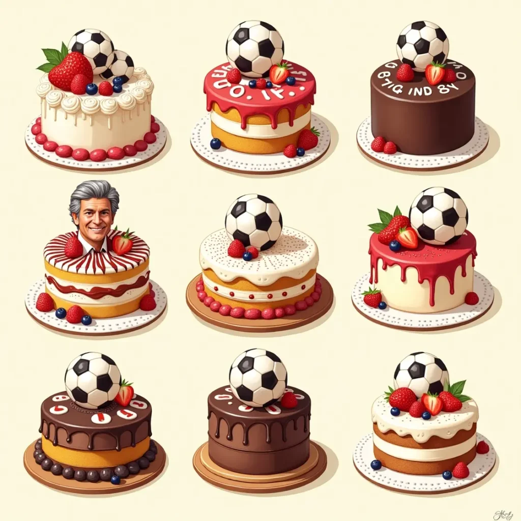 Birthday Cake For David Beckham