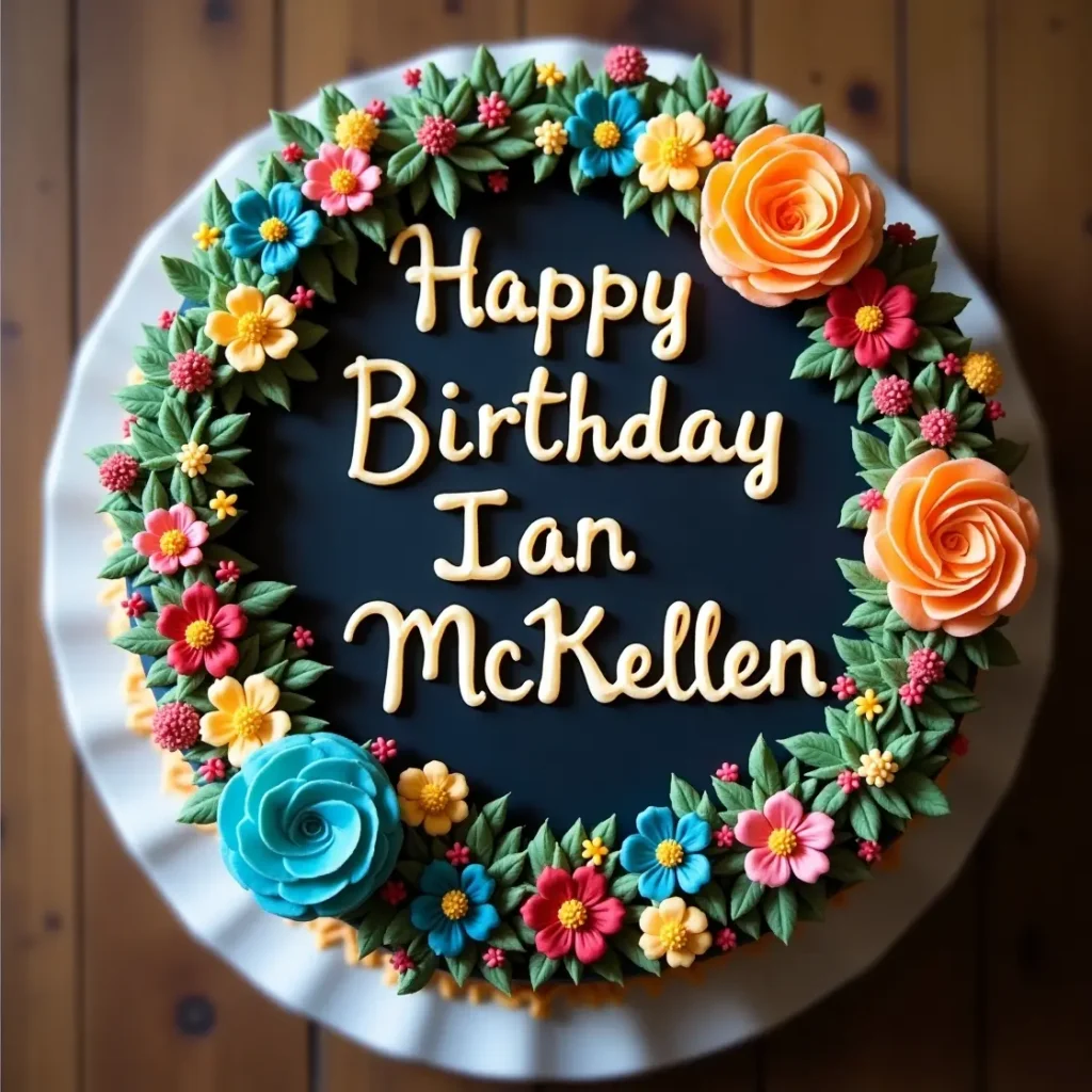 Birthday Cake For Ian McKellen