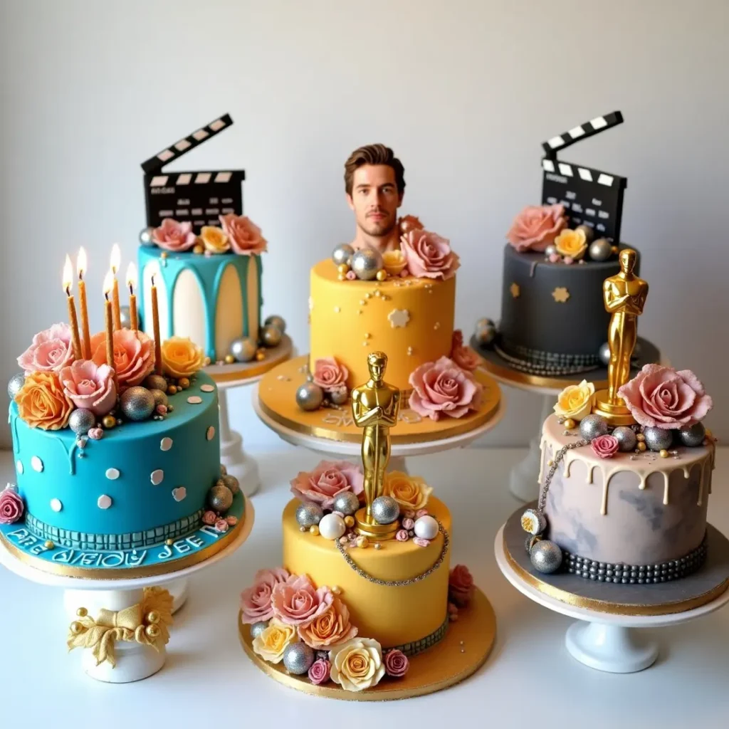 Birthday Cake For Movie Actor Alexander Ludwig