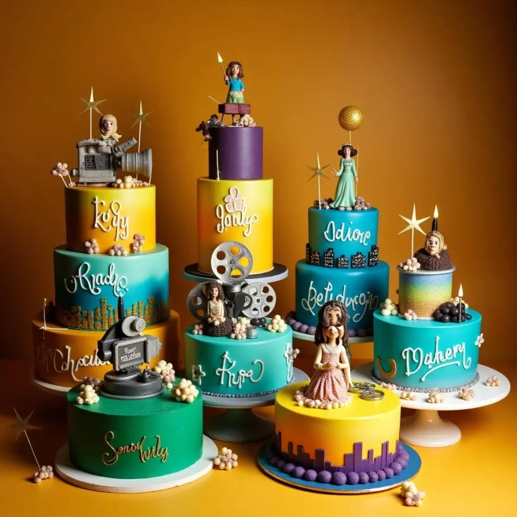 Birthday Cake For Movie Actor George Clooney