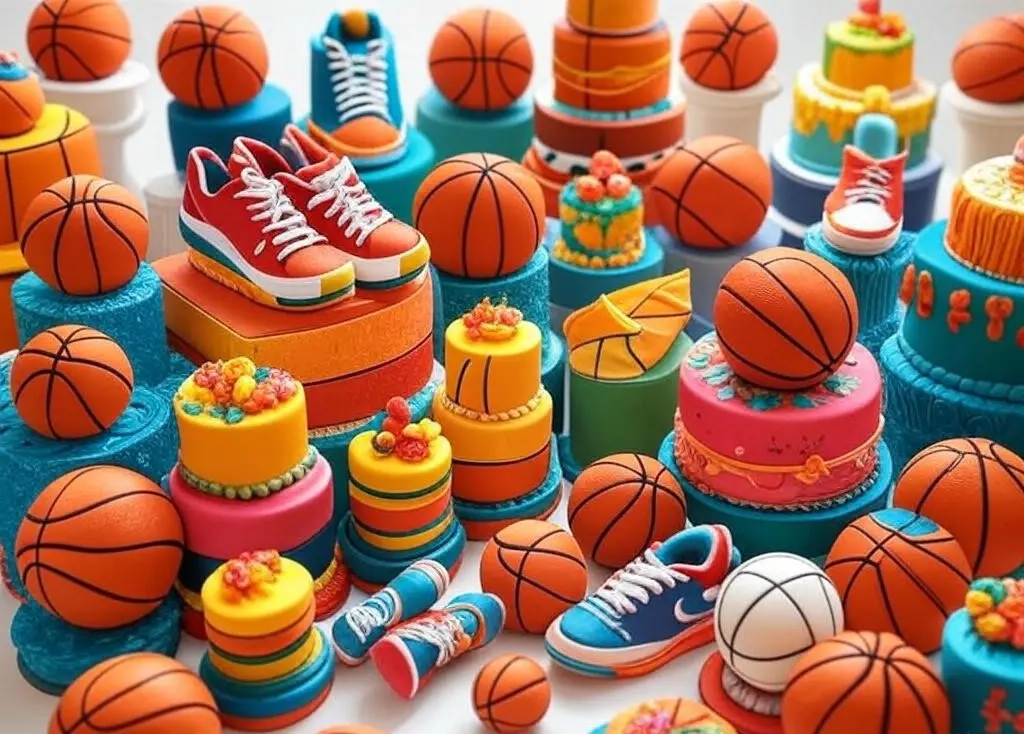 Birthday Cake For NBA Basketball Player Tyus Jones