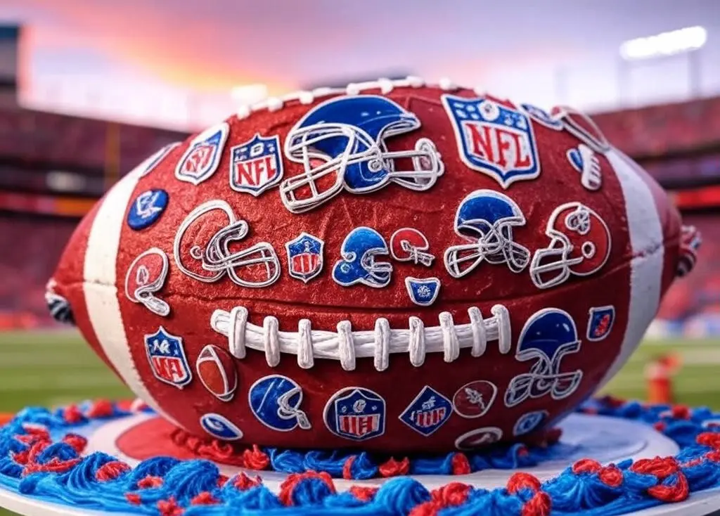 Birthday Cake For NFL Footballer Josh Allen