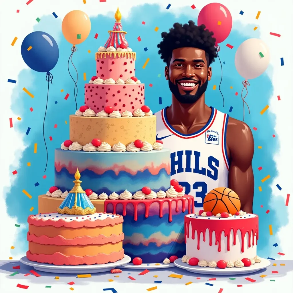 Birthday Cake For Paul George