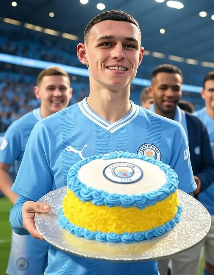 Birthday Cake For Phil Foden