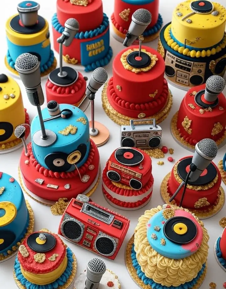 Birthday Cake For Rapper Busta Rhymes