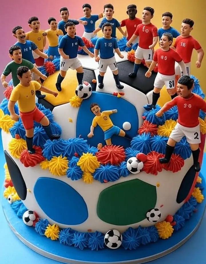 Birthday Cake For Spanish Former Football Goalkeeper Iker Casillas