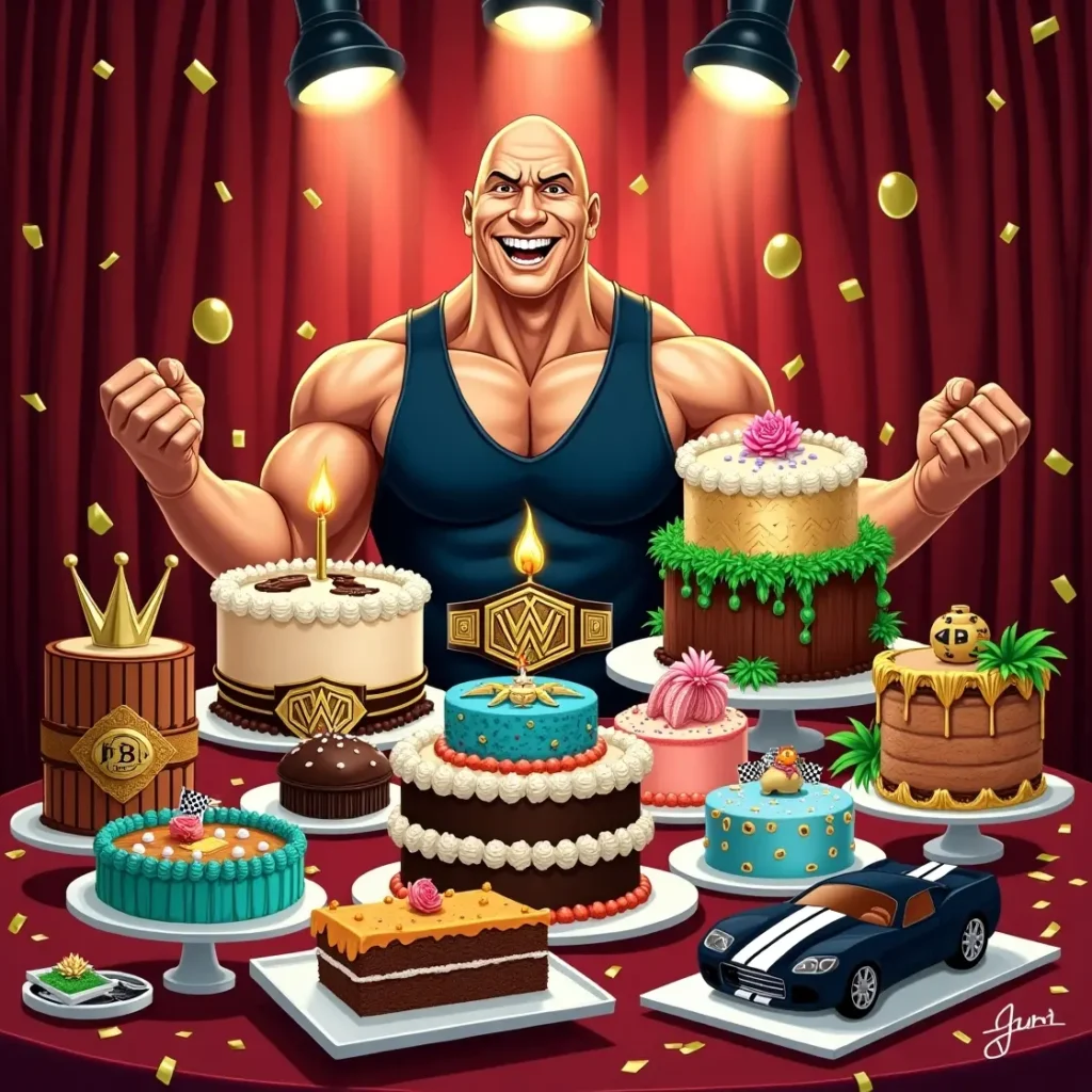 Birthday Cake For The Rock