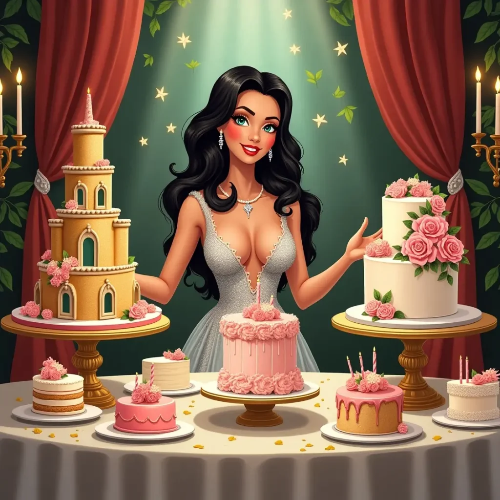 Birthday Cake For Tv Actress Melissa Gilbert