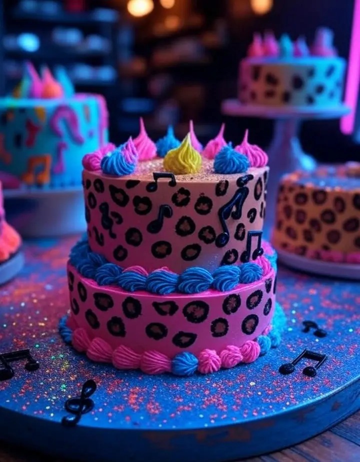 Birthday Cake Idea for Pop Singer Mel B
