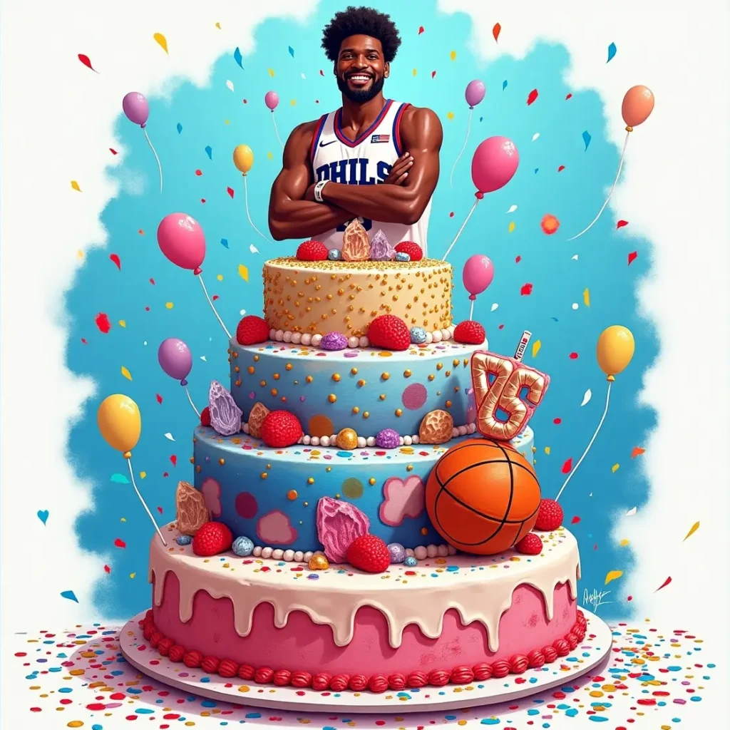 Birthday Cake Ideas For Paul George