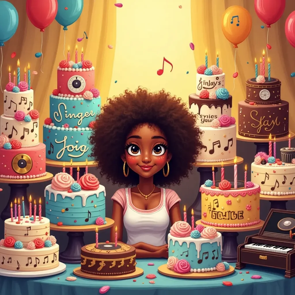 Birthday Cake Ideas For Pop Singer Adele Laurie Blue Adkins