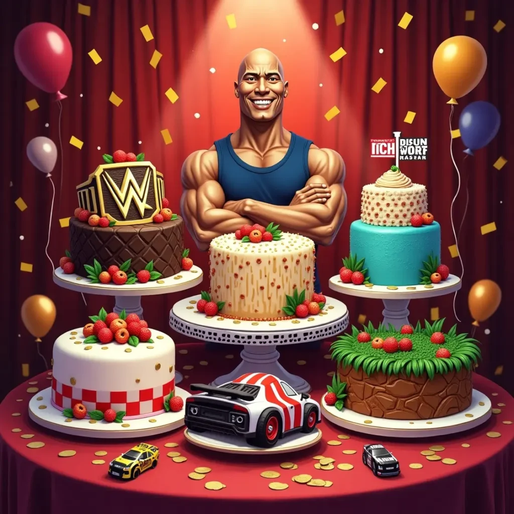 Birthday Cake Ideas For The Rock