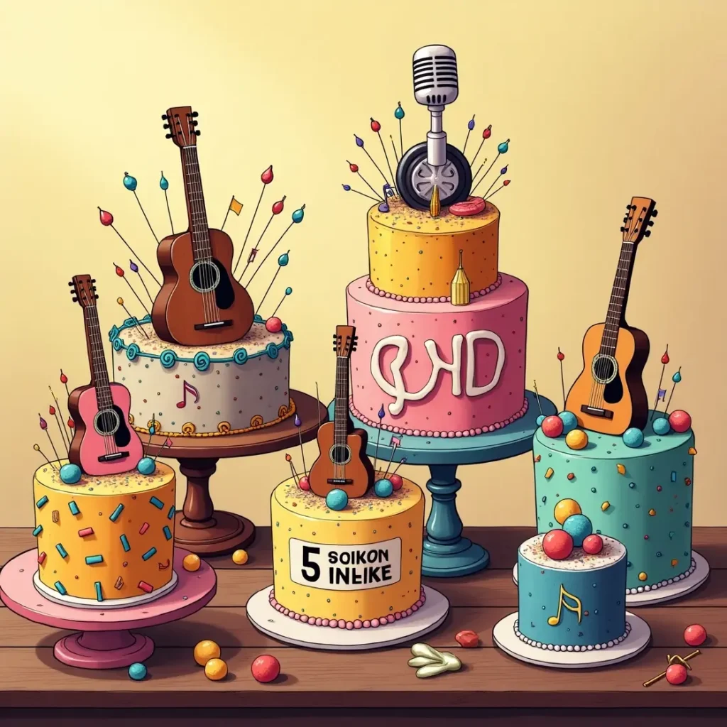 Birthday Cake Ideas for Bob Dylan