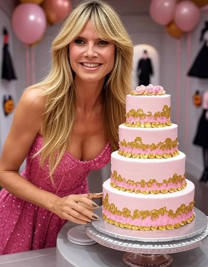 Birthday Cake Ideas for Model Heidi Klum