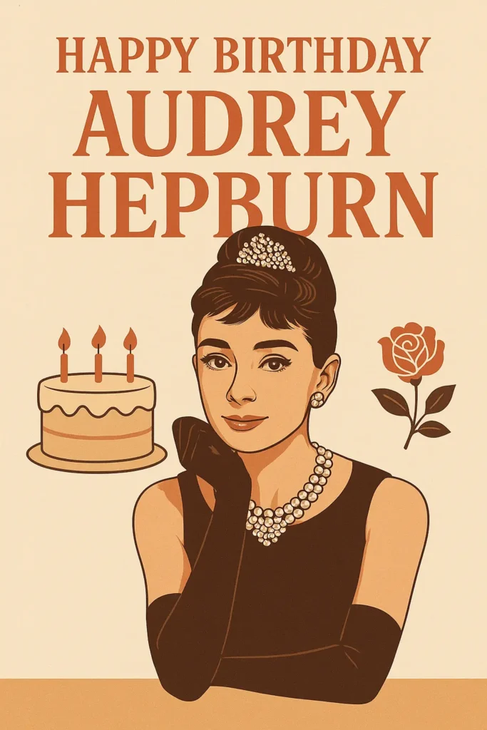 Birthday Wishes Messages for Audrey Hepburn